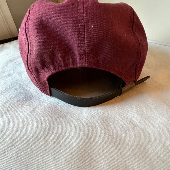 Vintage-Style A.I. Inc. "Indians" Hat - Maroon Snapback - Picture 5 of 8